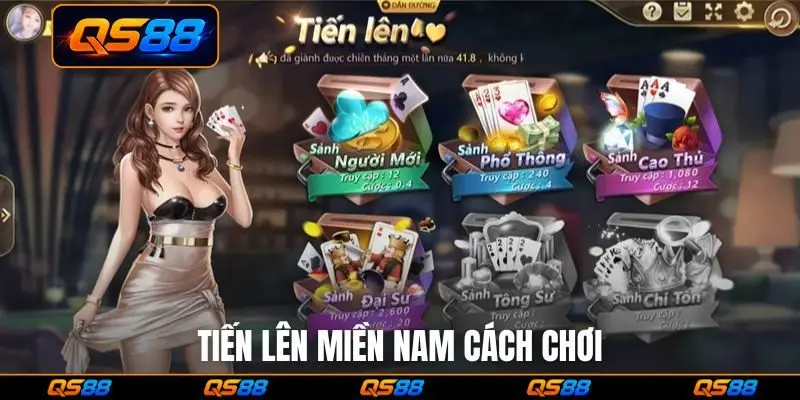 Tiến lên miền Nam cách chơi